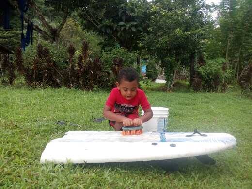 Surfboard refurbishing